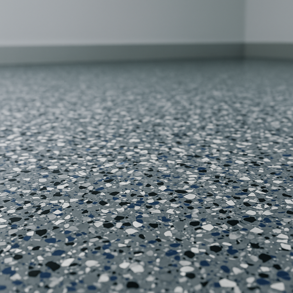 Industrial epoxy floor coatings