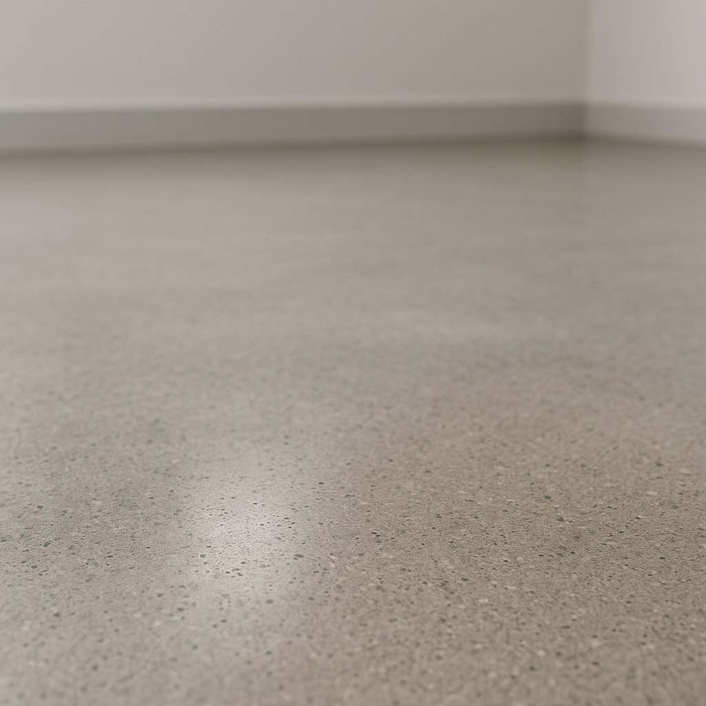 Polished concrete floors